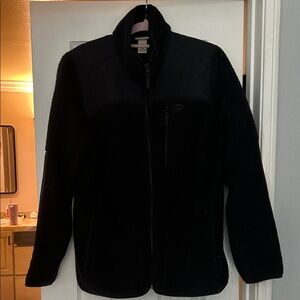 Gently used L.L. Bean Women’s black All Conditions Fleece Jacket size XL.